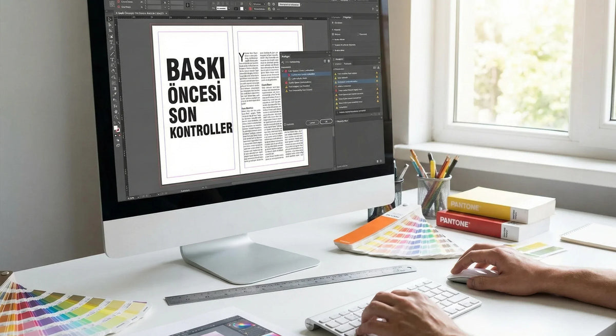 Tasarım Gönderirken Dikkat! Baskıya Hazır Dosya Nasıl Hazırlanır? (5 Altın Kural)