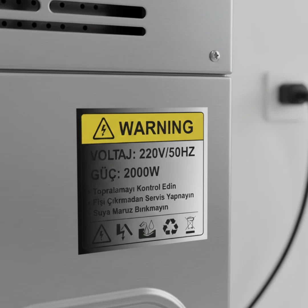Elektronik ve Beyaz Eşya Sektöründe Uyarı ve Bilgi Etiketleri: Kalite Detayda Gizlidir