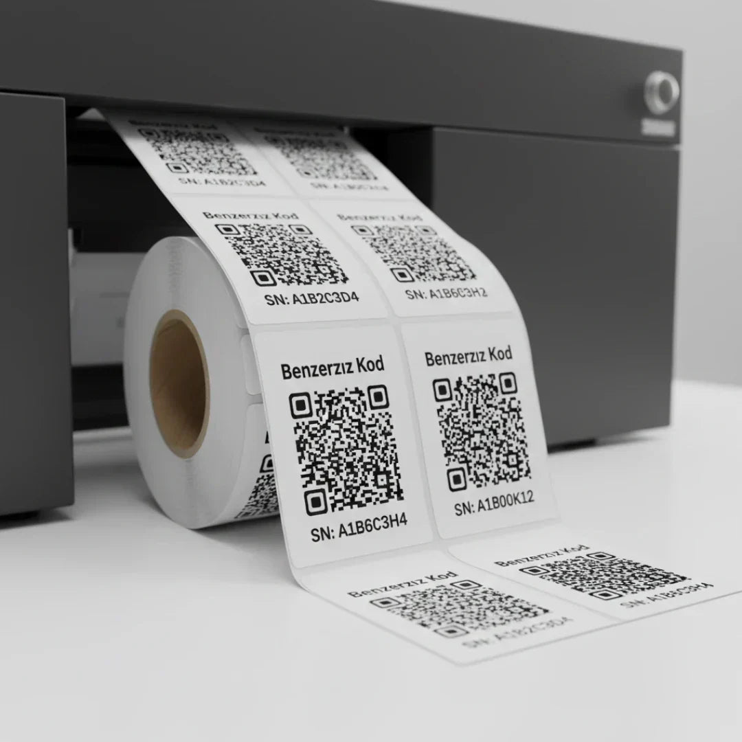 Her Ürün Eşsiz Olsun: Değişken (Şifreli) QR Kodlu Rulo Etiket Basımı Nasıl Yapılır?