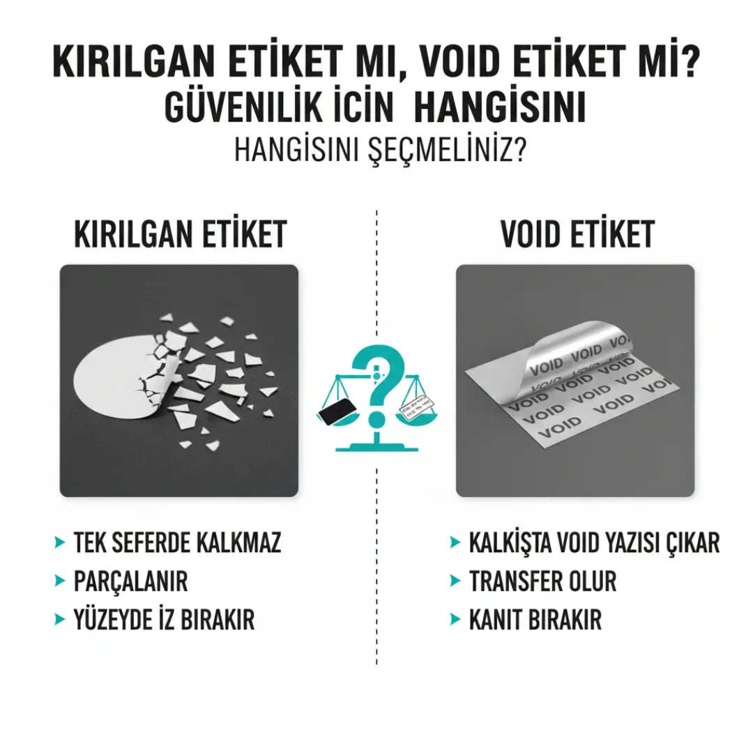 Kırılgan etiket mi, Void etiket mi? güvenlik için hangisini seçmeliyiz?