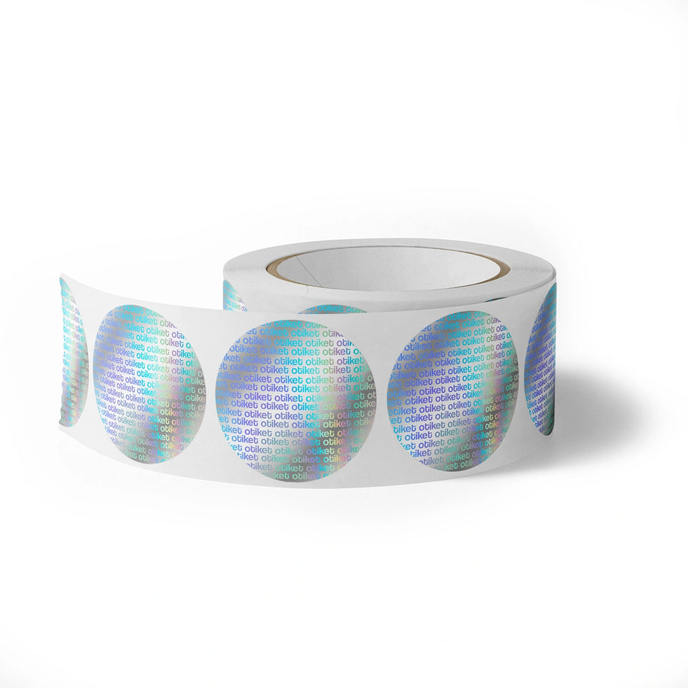 Void Hologram Rulo Etiket