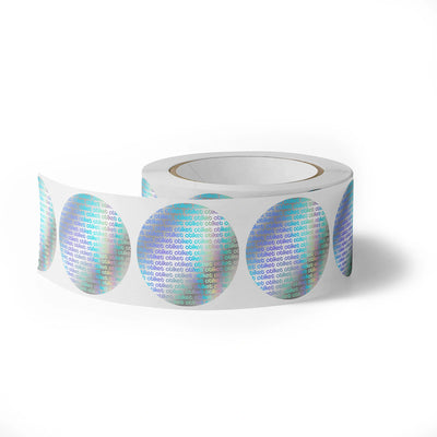 Void Hologram Roll Label