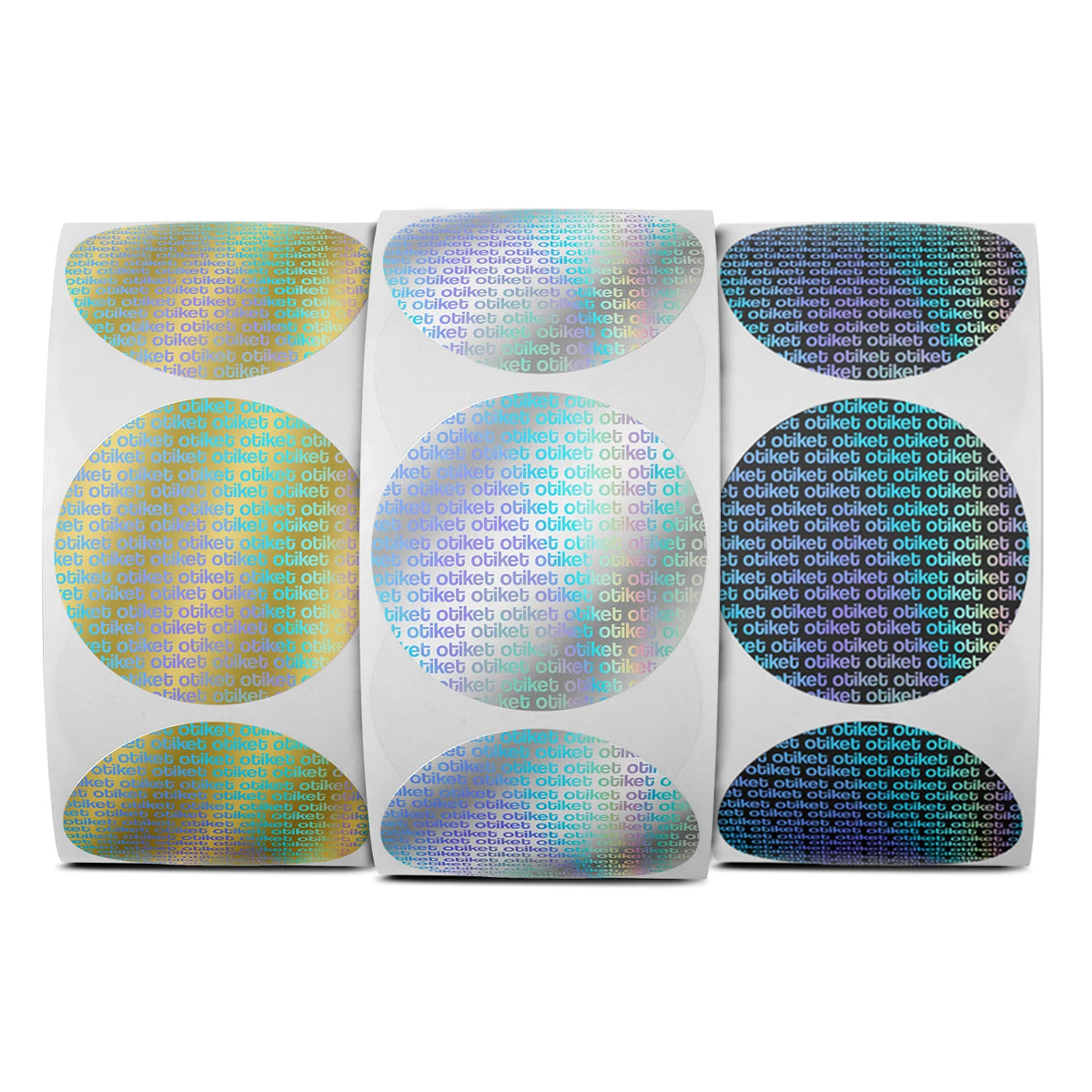 Void Hologram Roll Label