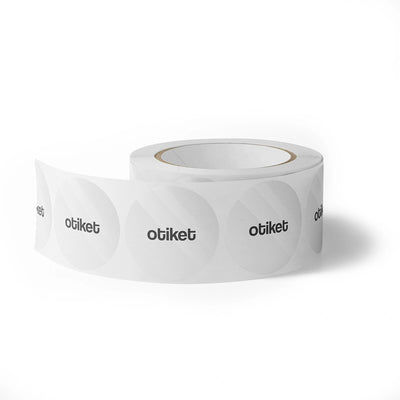 Transparent Roll Label
